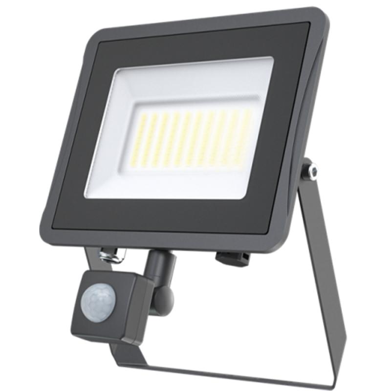 Radium LED Floodlight Star SENSOR 37,6W 4650 lm 3000K warmweiß IP65 100° IK05 schwarz